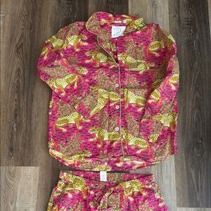 Printfresh Petite Long PJ Set in Bagheera